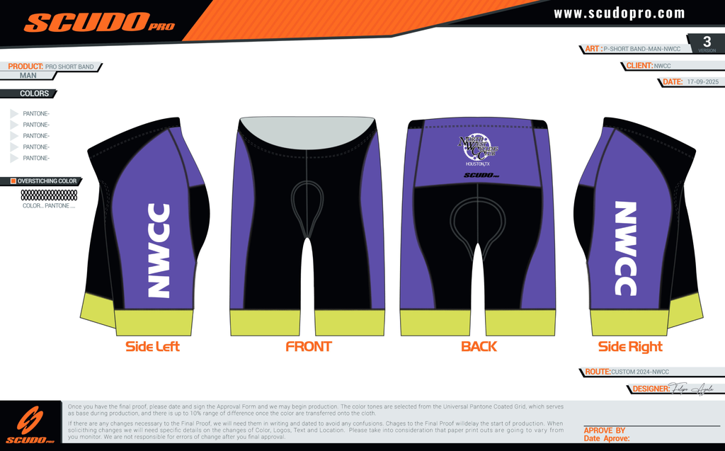 NWCC | PRO Cycling Short | Men and Woman