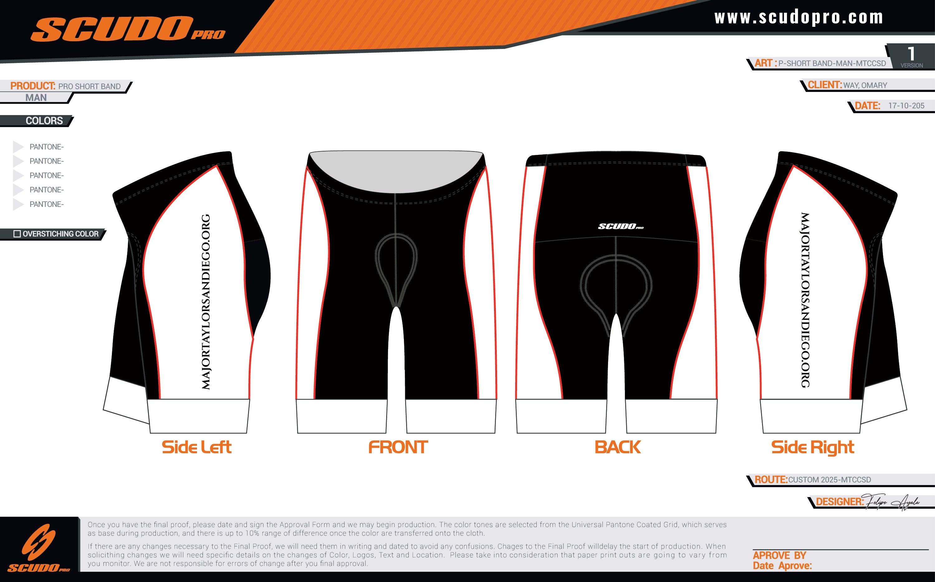 MTCCSD | Legacy | PRO Cycling Shorts