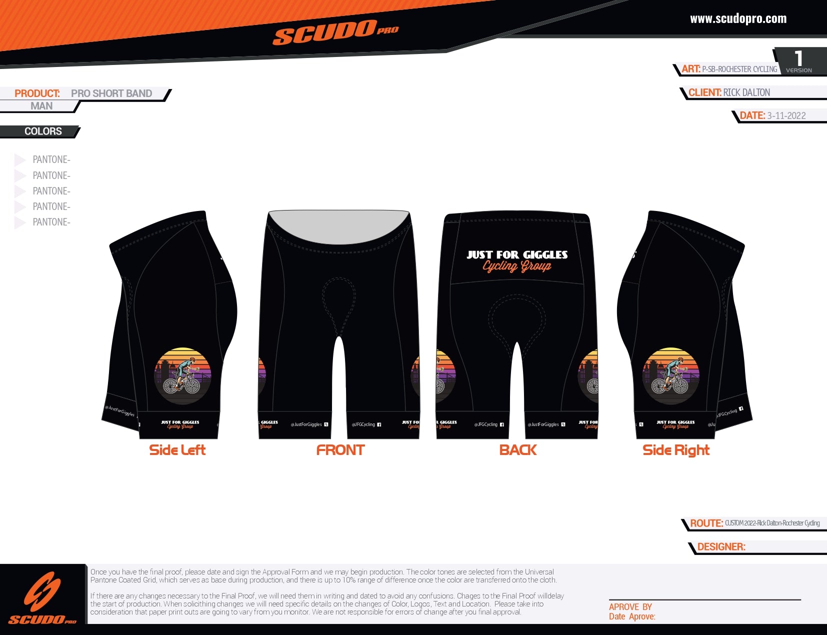 JFG |  PRO Cycling Bottoms |