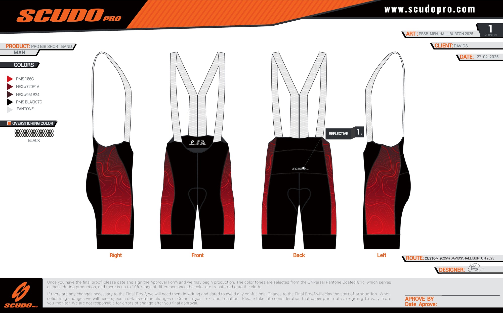 Halliburton | PRO-BIB Cycling Shorts | 2025 | Men and Woman