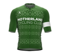 MOTHERLAND | Elite Fit | Short Sleeve Cycling Jersey | Green | Men and Women
