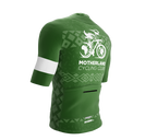 MOTHERLAND | Elite Fit | Short Sleeve Cycling Jersey | Green | Men and Women