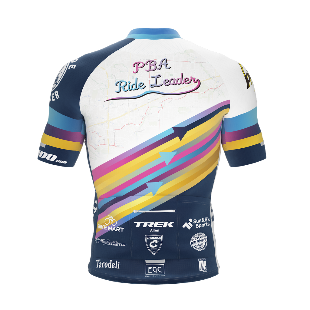 PBA | Summer '24 | RIDE LEADER | Pro Fit | Short Sleeve Cycling Jersey | Men and Women