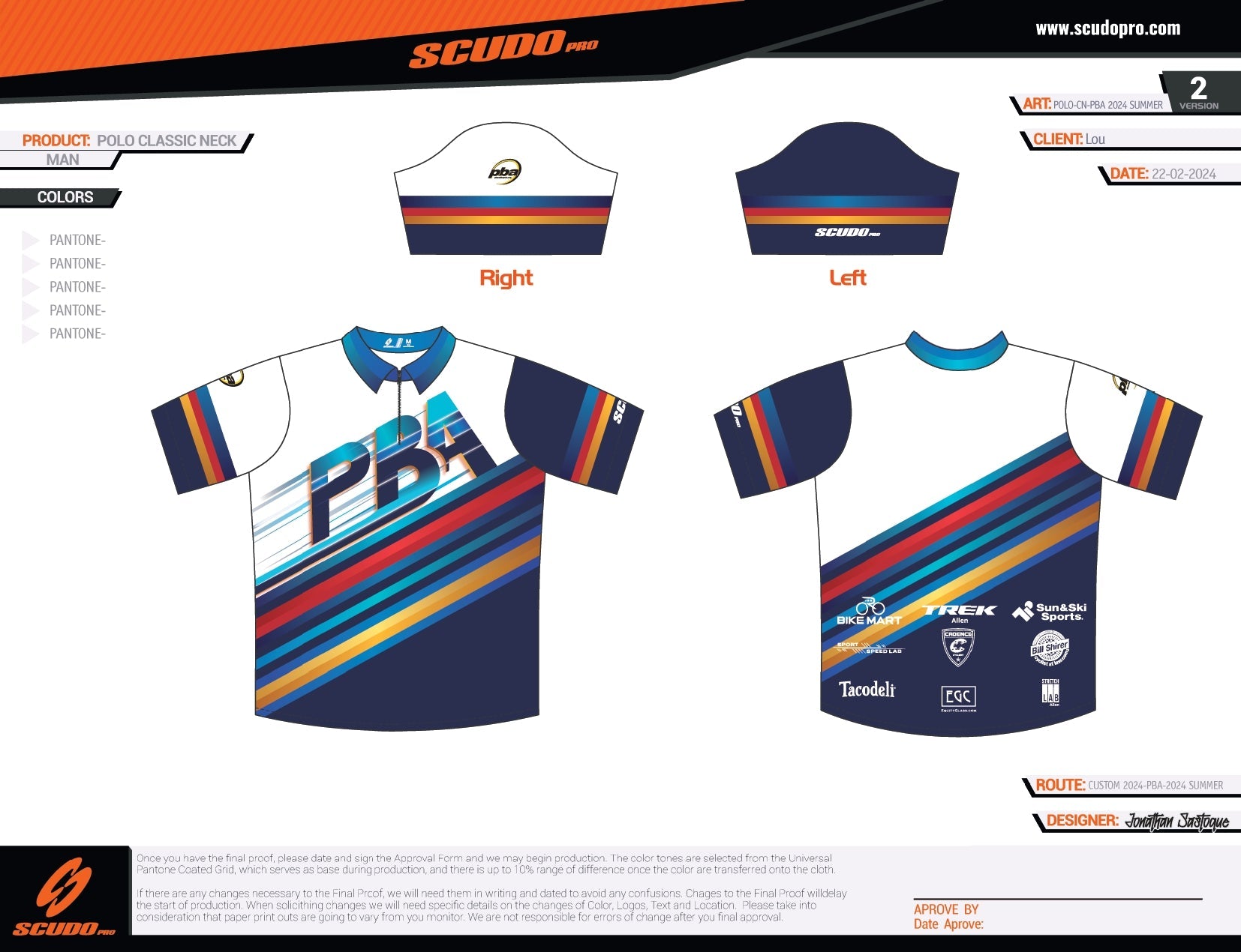 PBA | Summer '24 | Polo | Unisex