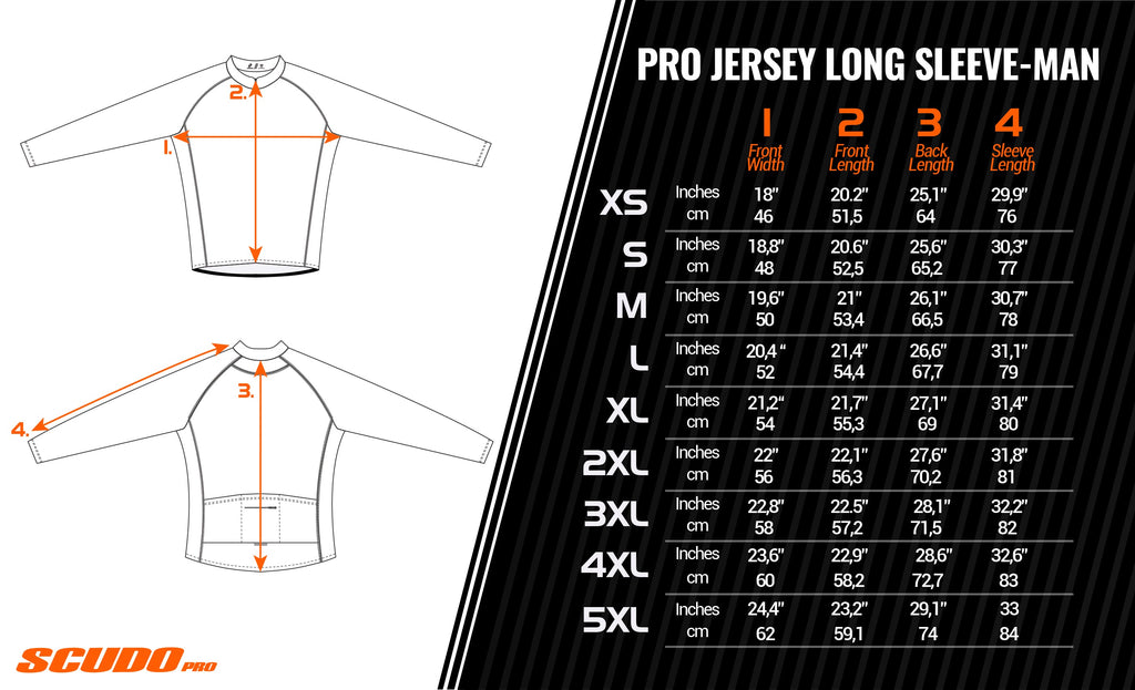 TLF | Pro Fit | Long Sleeve Cycling Jersey | Men and Women