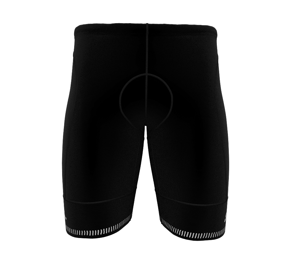 Black Reflective PRO Cycling Short | Men and Women