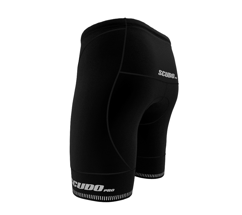 Black Reflective PRO Cycling Short | Men and Women
