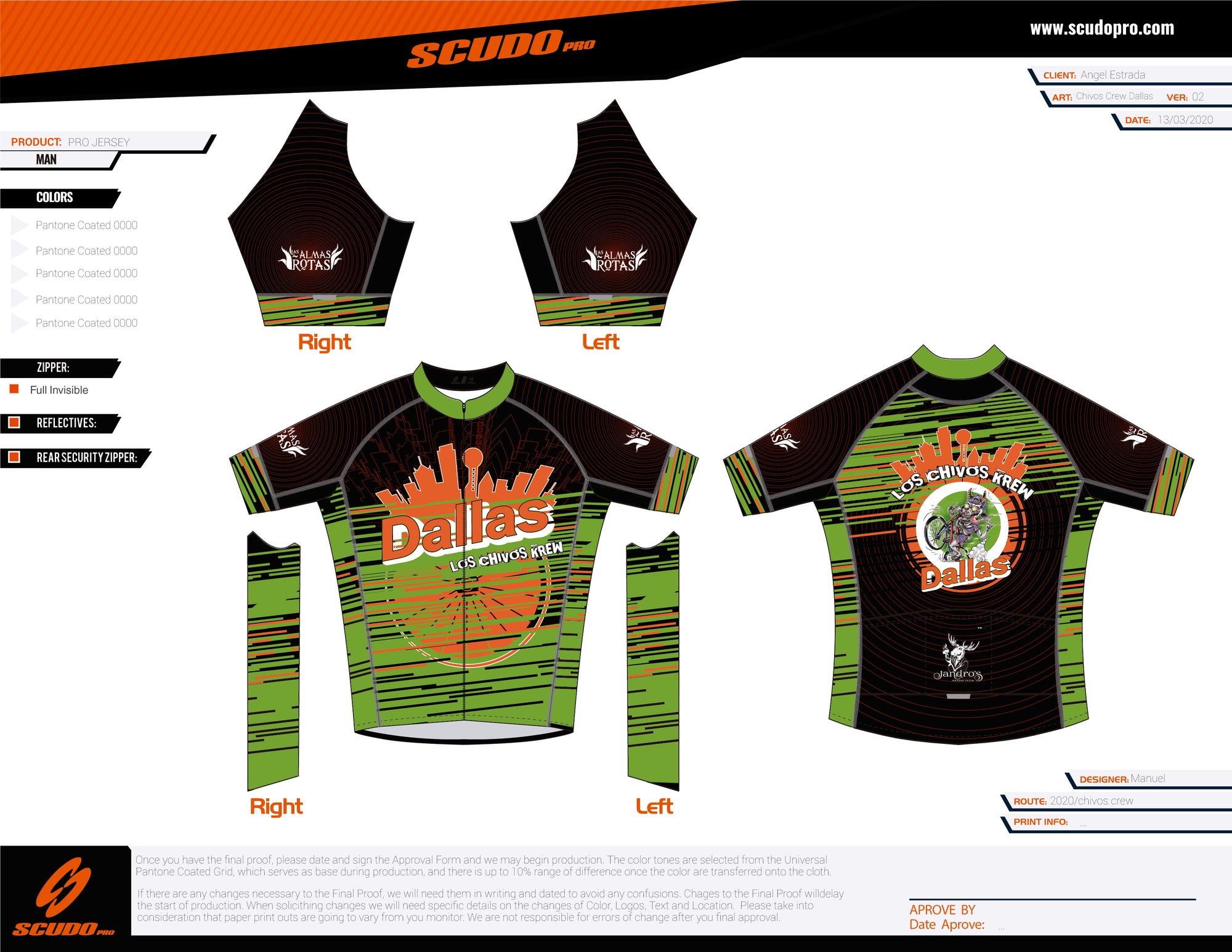 Chivos Krew | PRO-FIT | Dallas Cycling Jersey