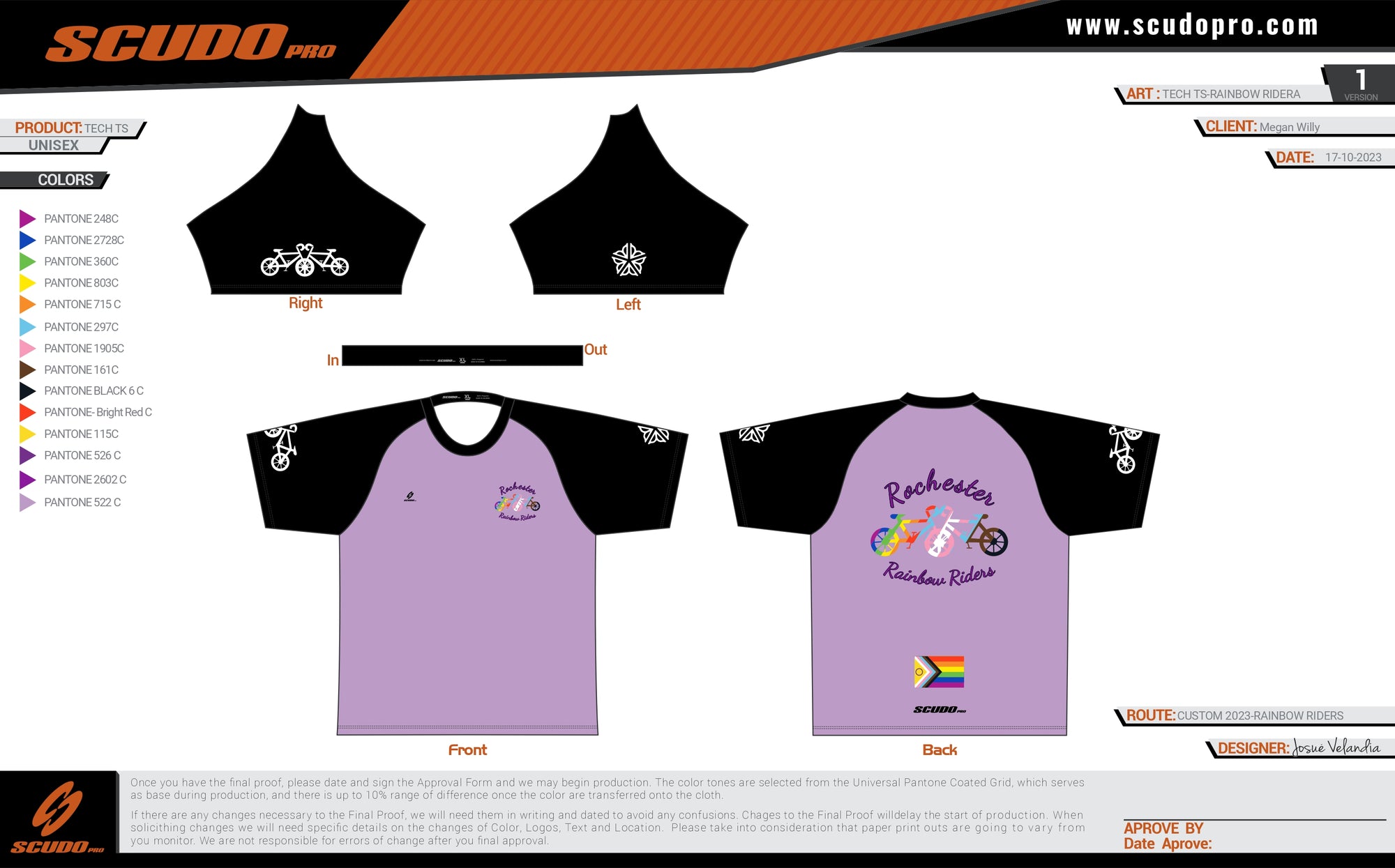 Rainbow Riders | Podium shirt | Unisex