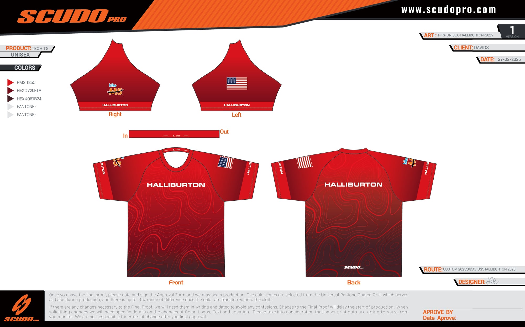 Halliburton | Podium Shirt 2025 | Unisex