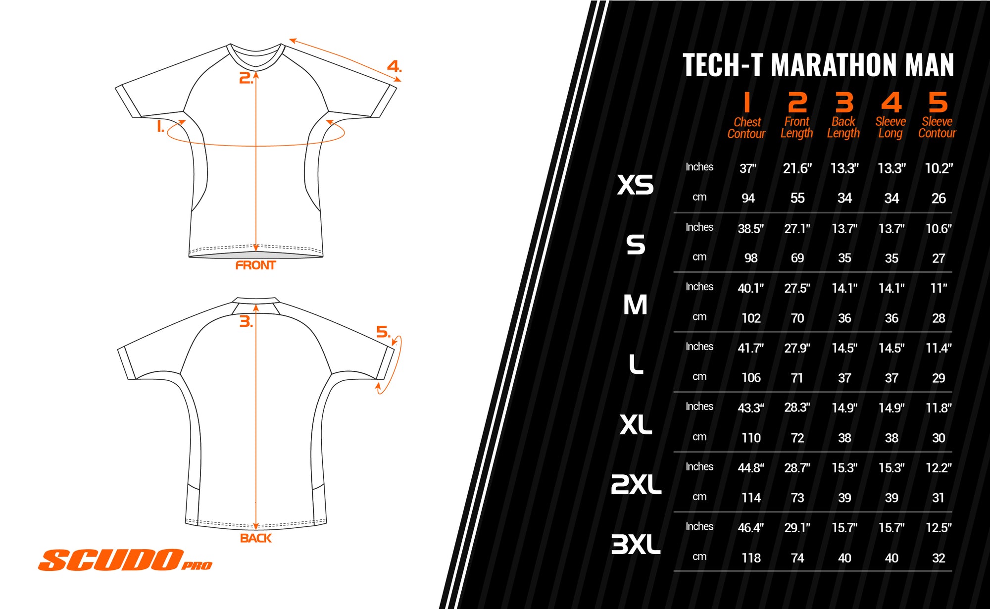 [Sample Kit] ScudoPro Tech T Shirt | MARATHON