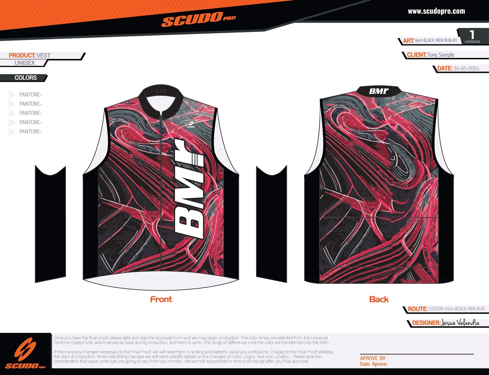BMR | RT KIT | Wind Breaker Vest | Men