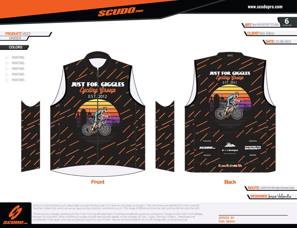 GFG ROCHESTER | HIGH VIZ | Wind Breaker Vest