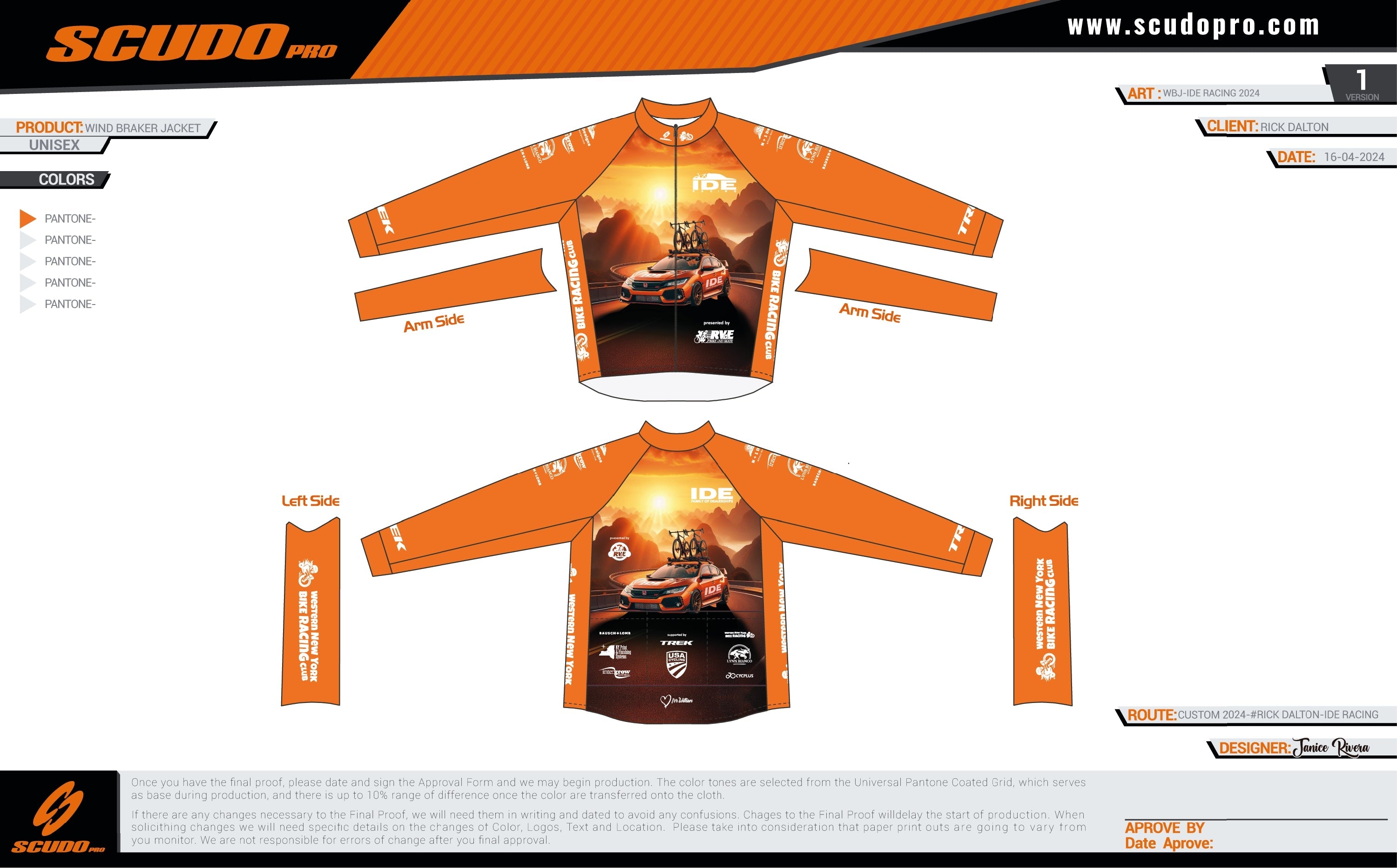IDE ORANGE 2024 | Cycling WOMEN |