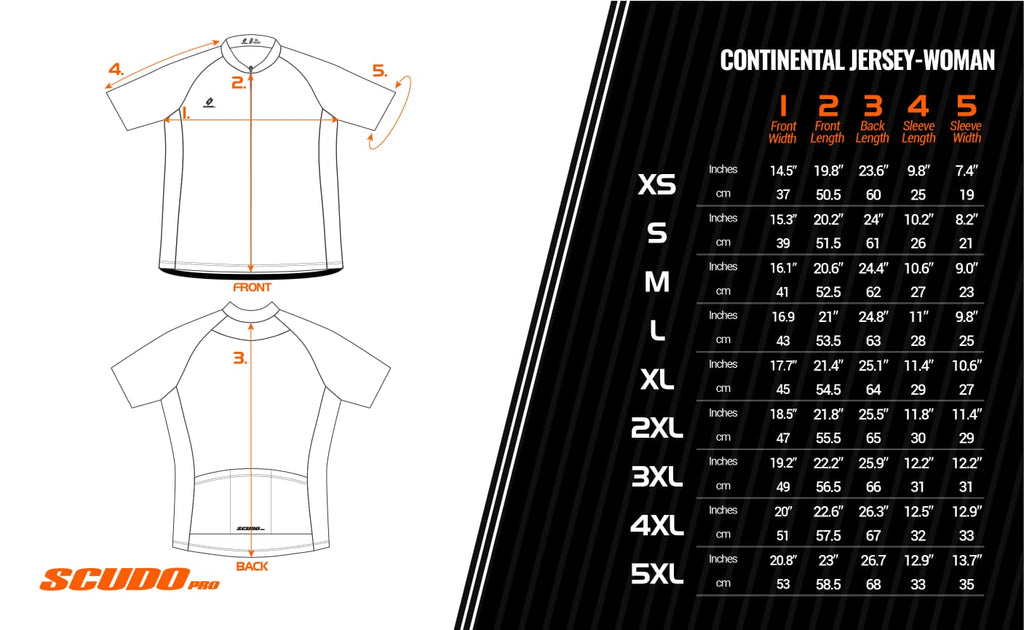 ARMADILLOS | Continental-Fit | Short Sleeve Cycling Jersey | Men and Women