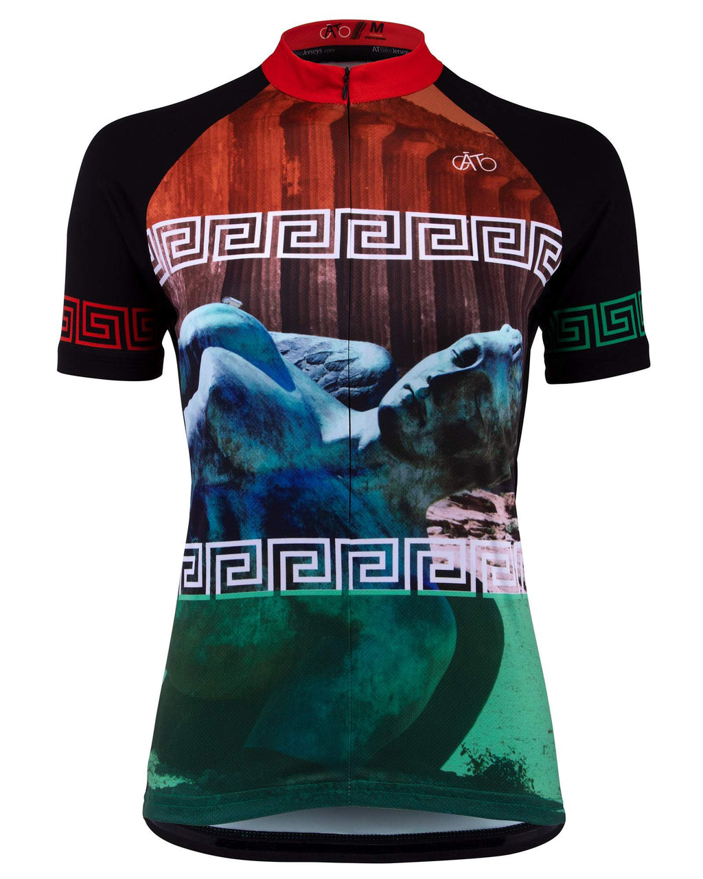 AT | Club Fit | Short Sleeve Cycling Jersey Sicily - Valley of Temples | WOMEN