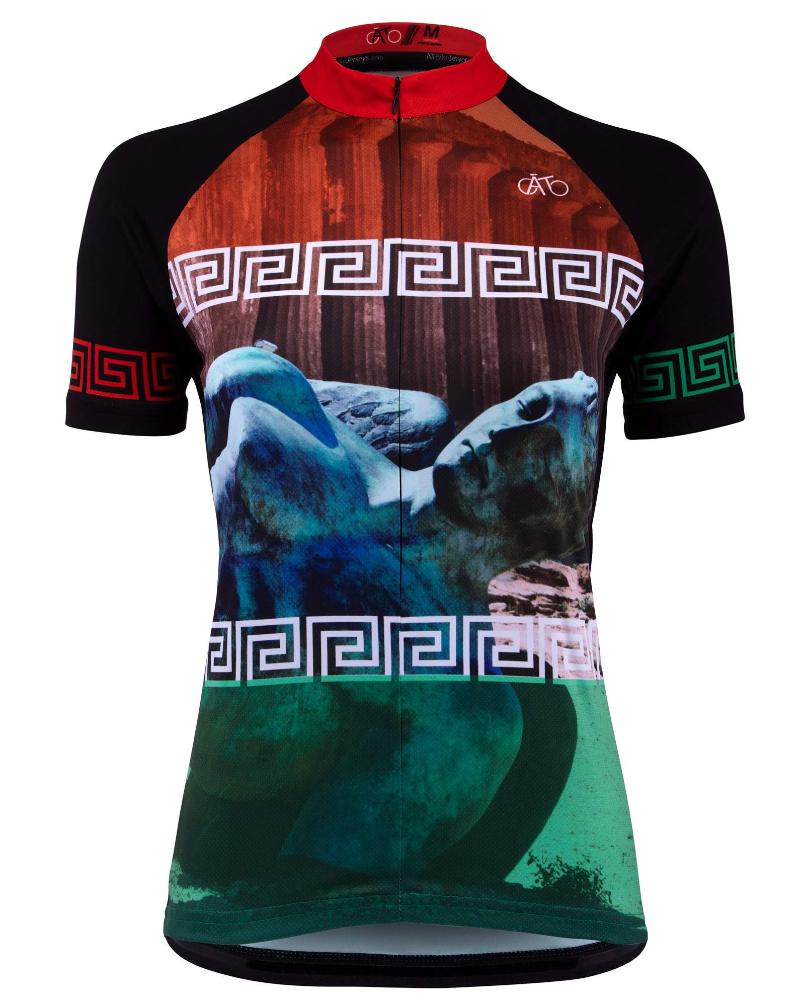 AT | Club Fit | Short Sleeve Cycling Jersey Sicily - Valley of Temples | WOMEN