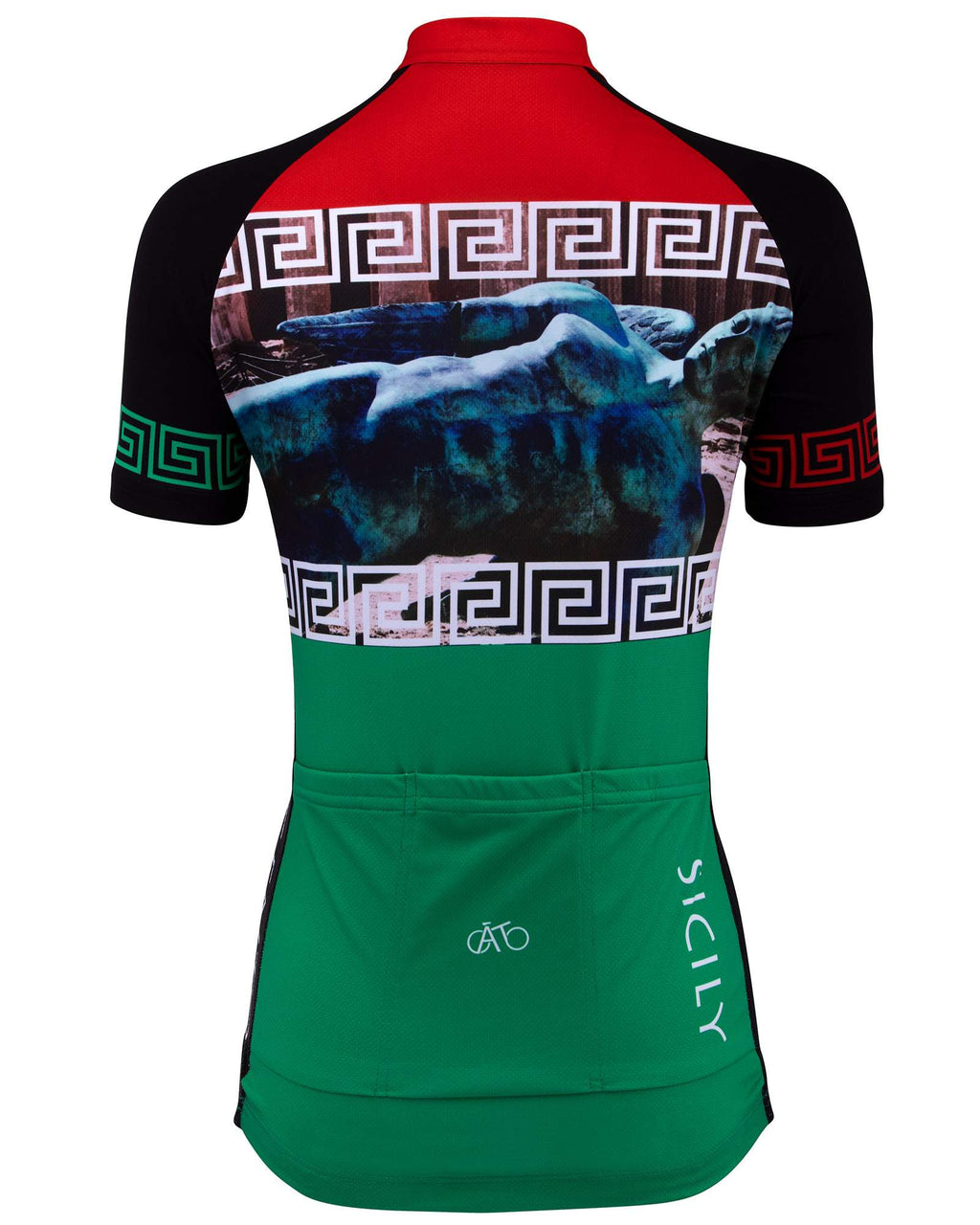 AT | Club Fit | Short Sleeve Cycling Jersey Sicily - Valley of Temples | WOMEN