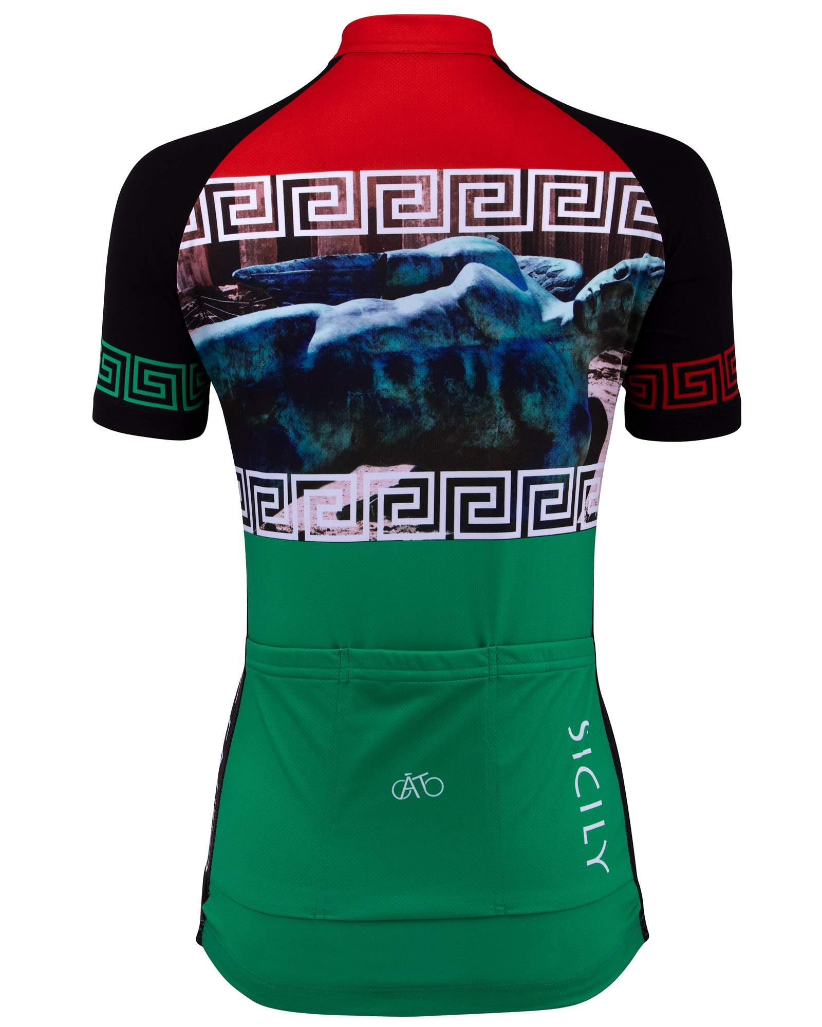 AT | Club Fit | Short Sleeve Cycling Jersey Sicily - Valley of Temples | WOMEN