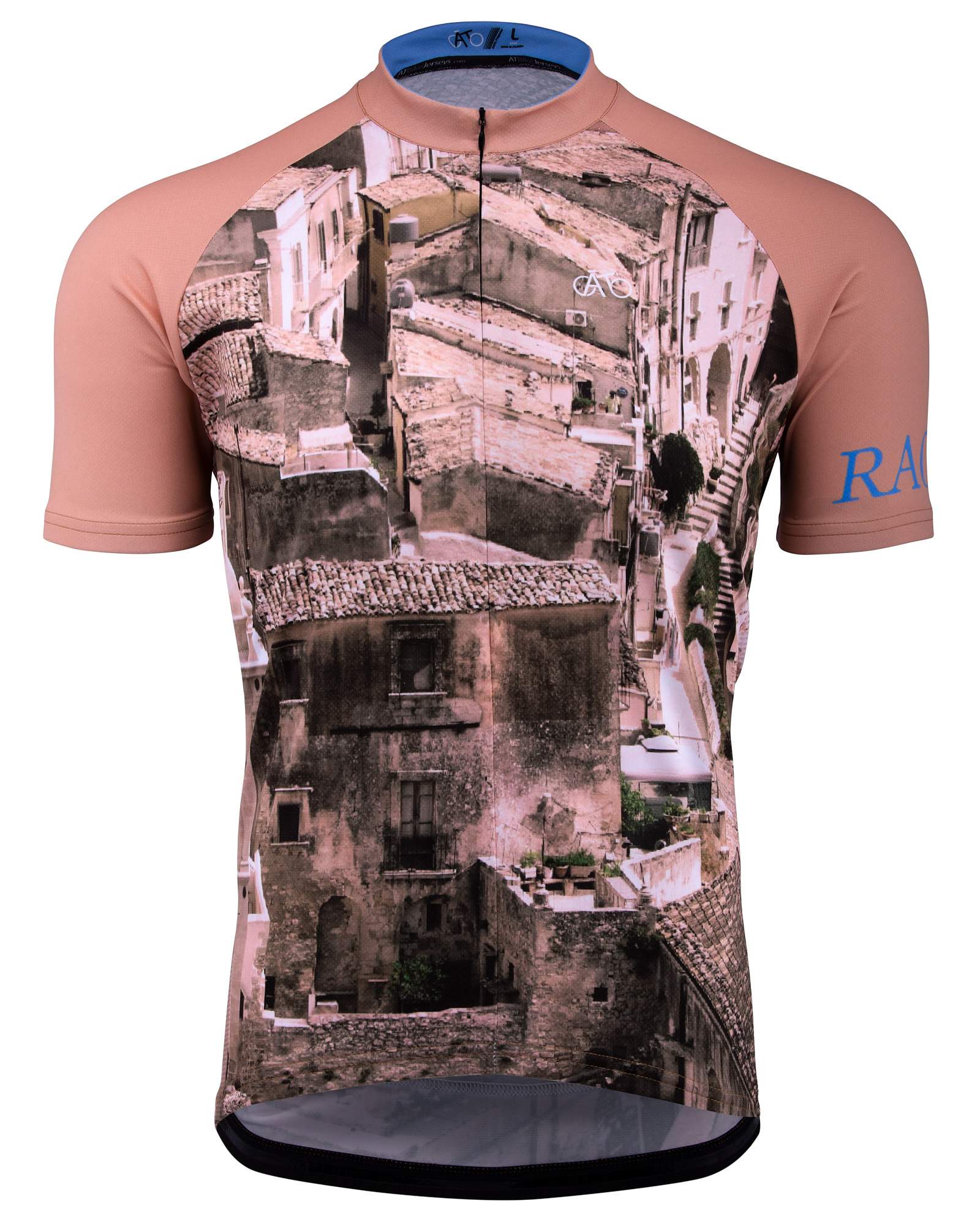 AT | Club Fit | Short Sleeve Cycling Jersey Sicily - Ragusa Old Town | MEN