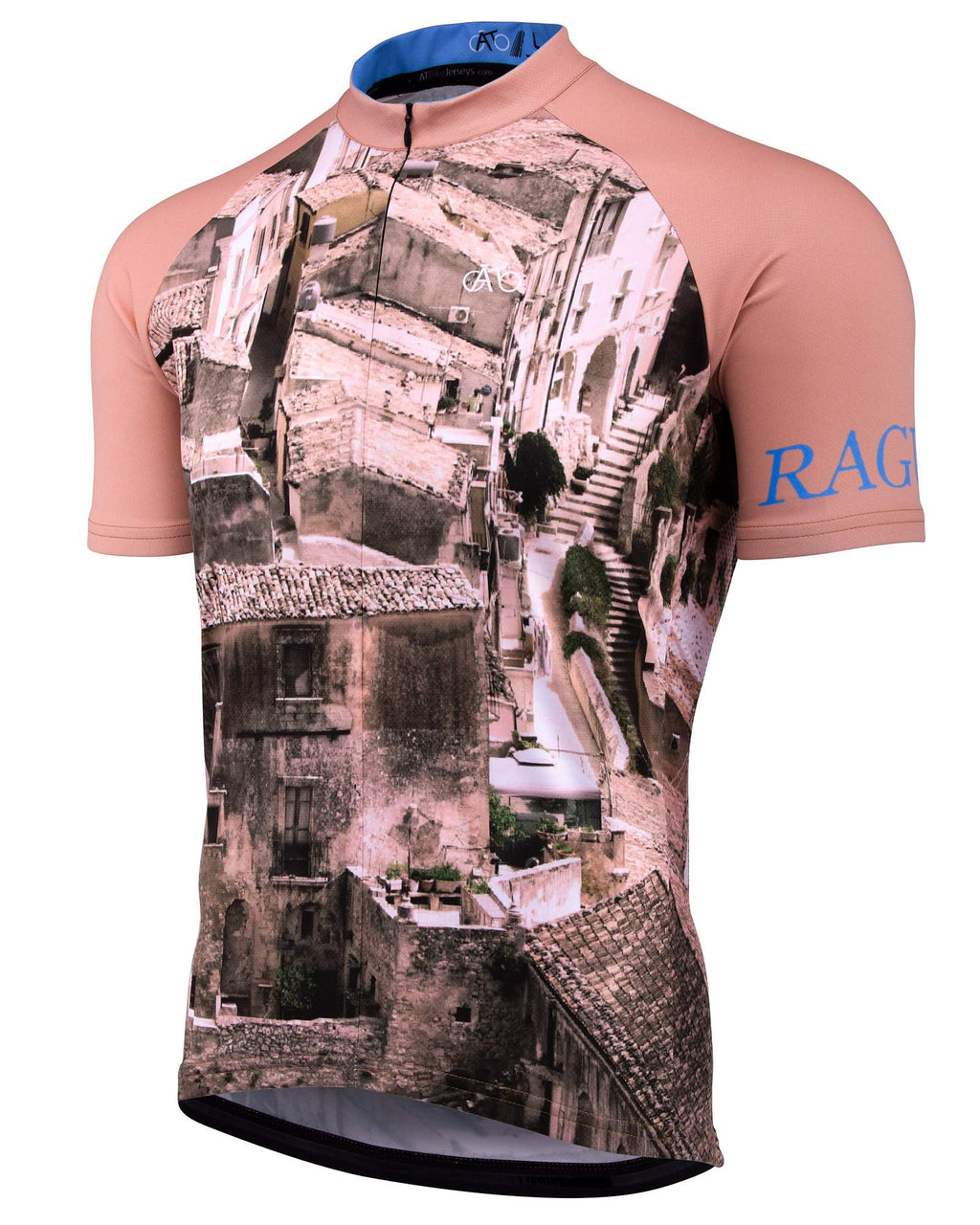AT | Club Fit | Short Sleeve Cycling Jersey Sicily - Ragusa Old Town | MEN