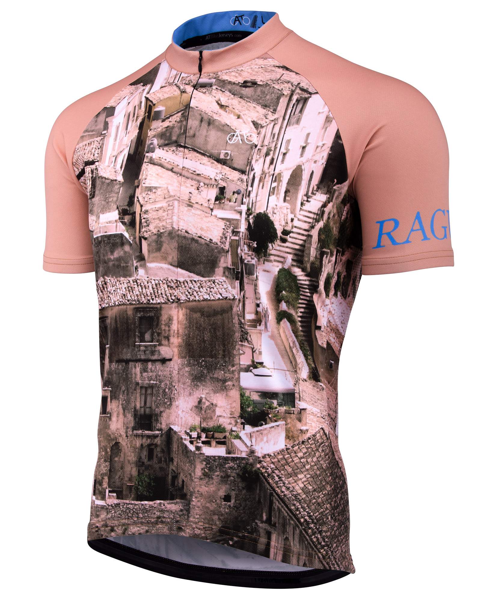 AT | Club Fit | Short Sleeve Cycling Jersey Sicily - Ragusa Old Town | MEN