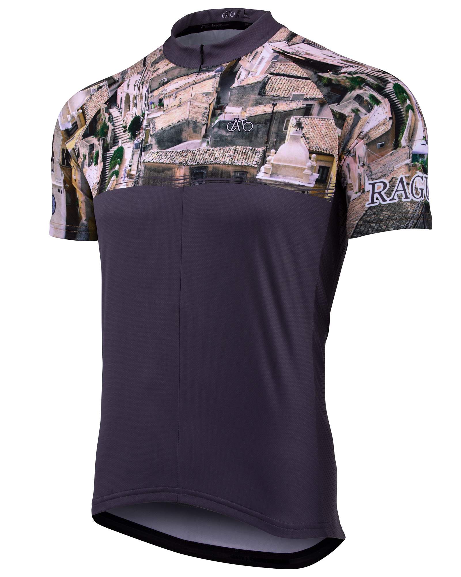 AT | Club Fit | Short Sleeve Cycling Jersey Sicily - Ragusa Dome | MEN