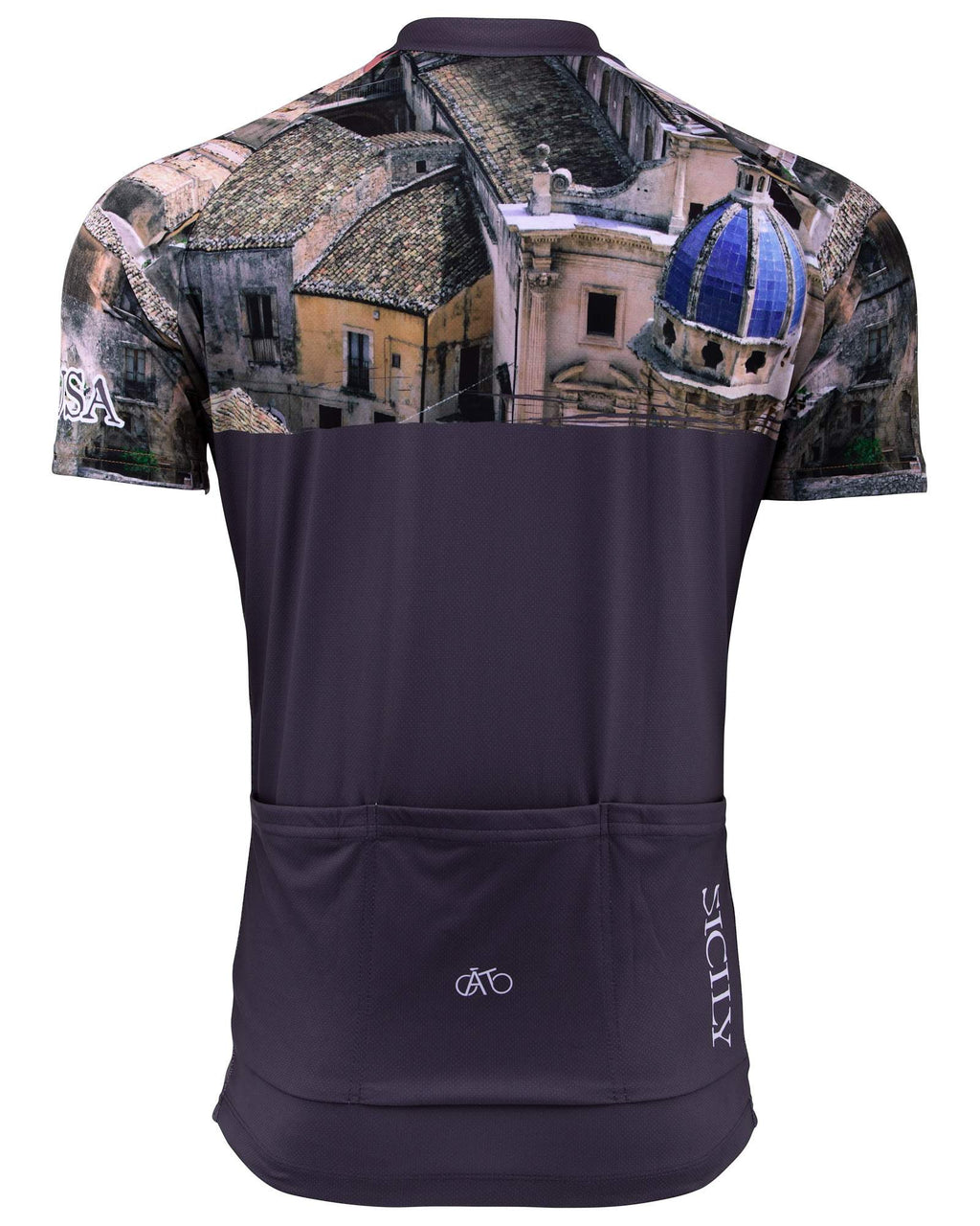 AT | Club Fit | Short Sleeve Cycling Jersey Sicily - Ragusa Dome | MEN