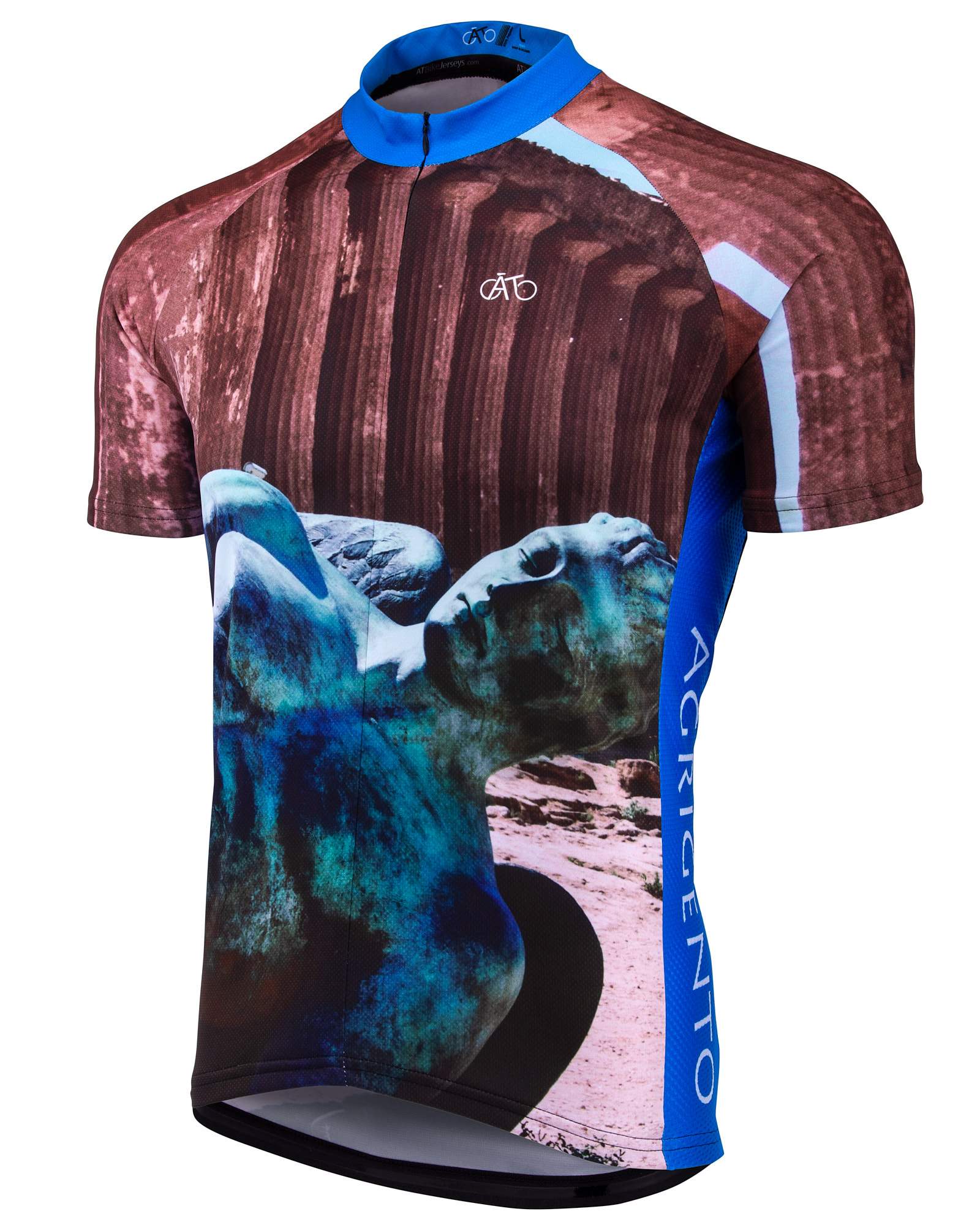 AT | Club Fit | Short Sleeve Cycling Jersey Sicily - Valley of Temples | MEN