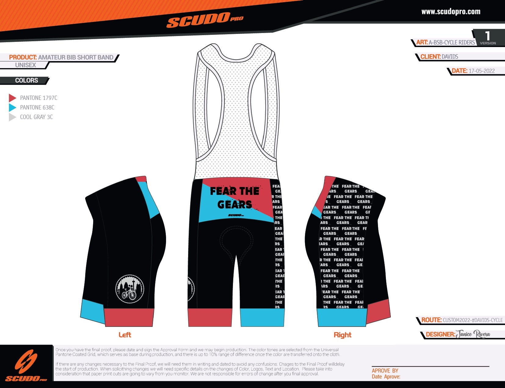 210 CRC | Amateur BIB Cycling Short | Regular Pad |  Men and Women