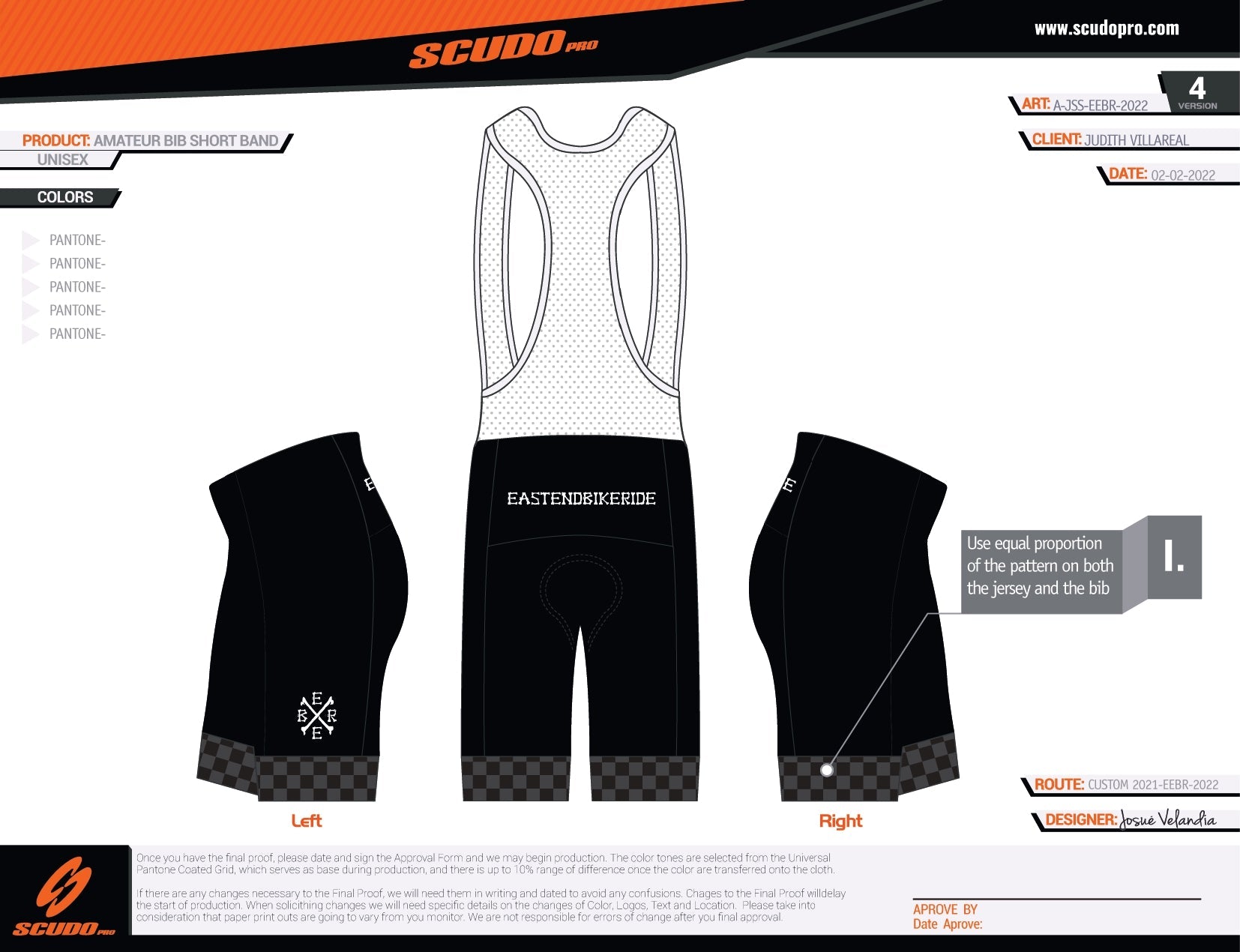 EEBR | Gray Checkers | Amateur BIB shorts  | BAND | DELUX Pad | Men and Women