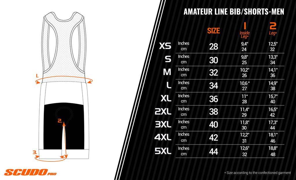 210 CRC | Amateur BIB Cycling Short | Regular Pad |  Men and Women
