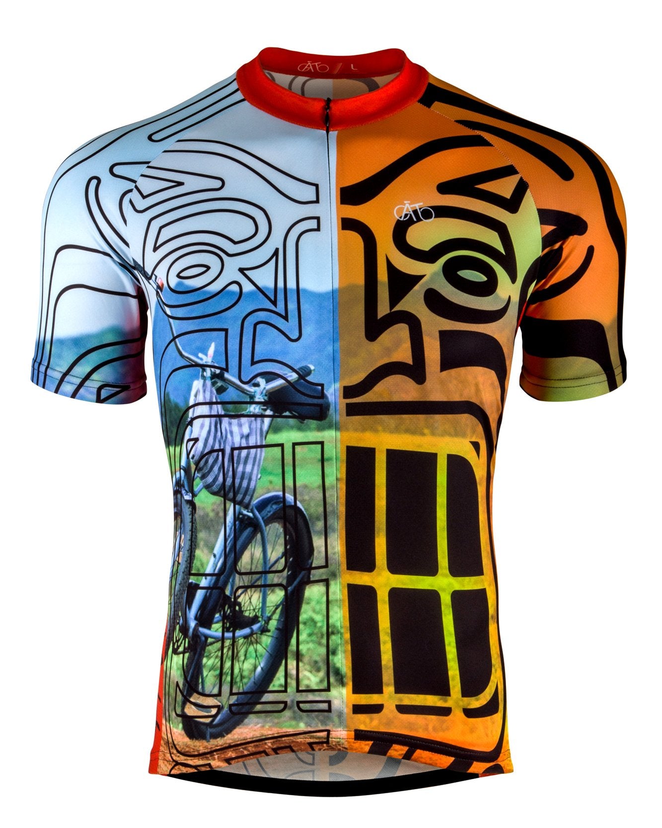AT | Club Fit | Short Sleeve Cycling Jersey Hawaii - Rental Bike | MEN