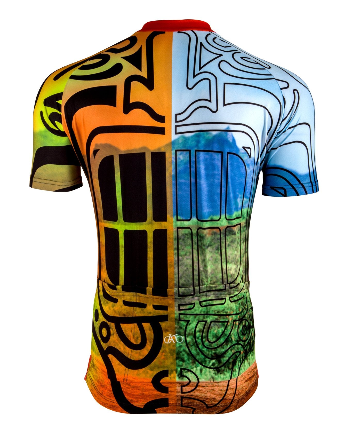 AT | Club Fit | Short Sleeve Cycling Jersey Hawaii - Rental Bike | MEN