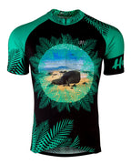 AT | Club Fit | Short Sleeve Cycling Jersey Hawaii - Beach View | MEN