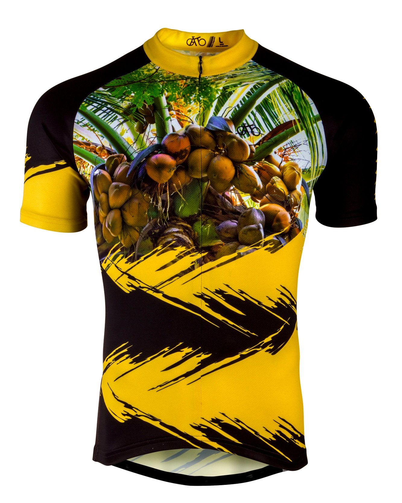 AT | Club Fit | Short Sleeve Cycling Jersey Hawaii - Cocunuts | MEN
