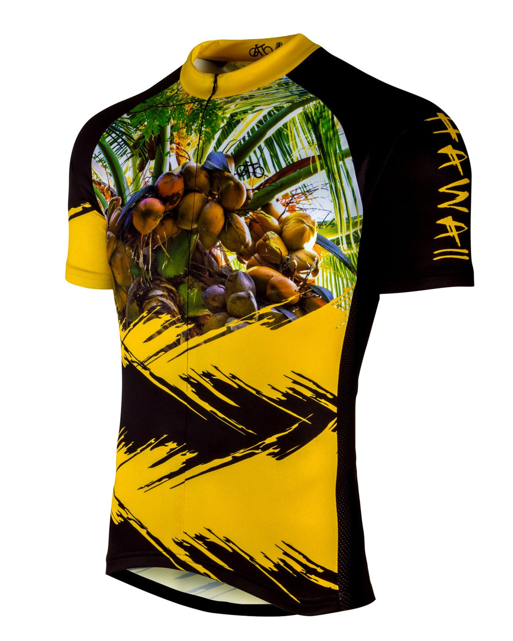 AT | Club Fit | Short Sleeve Cycling Jersey Hawaii - Cocunuts | MEN