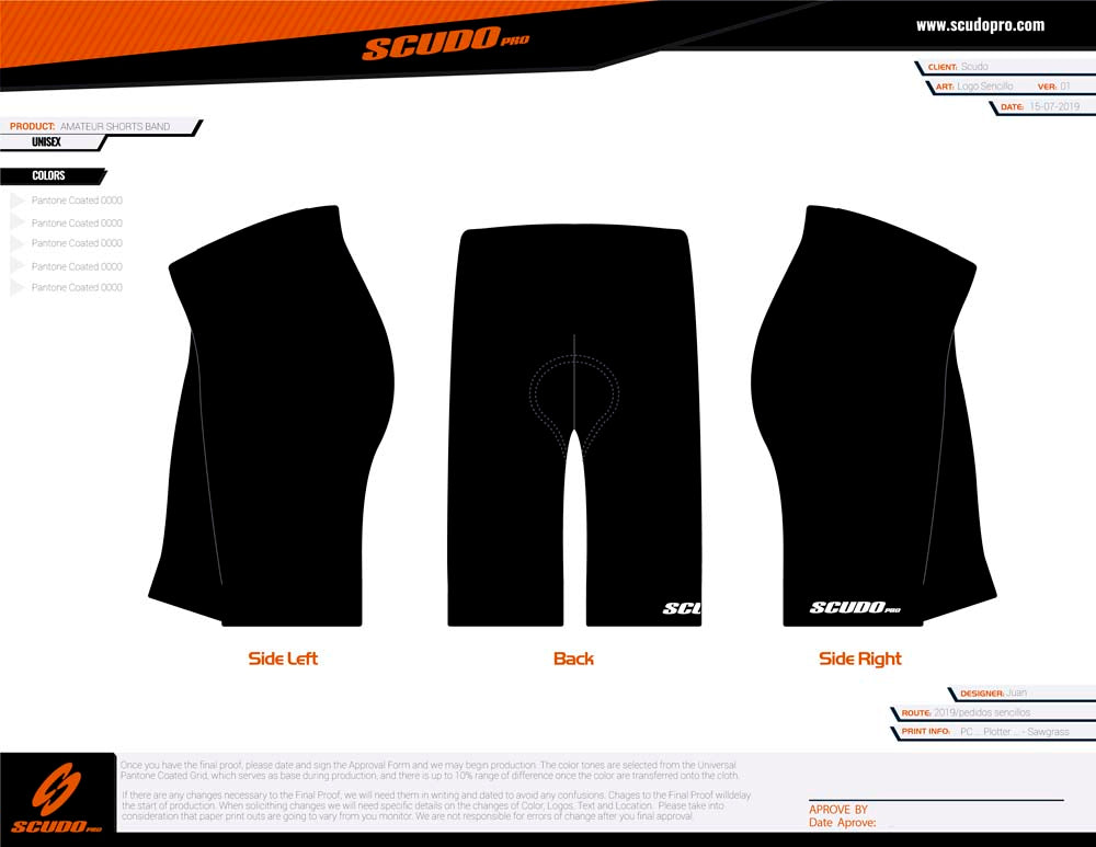 ScudoPro | Amateur - Cycling short  | Delux Pad | Men and Women