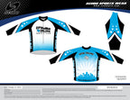 DFW | Amateur Fit | Long Sleeve Cycling Jersey | 3/4 Zip | 2" extra Length | Men and Women