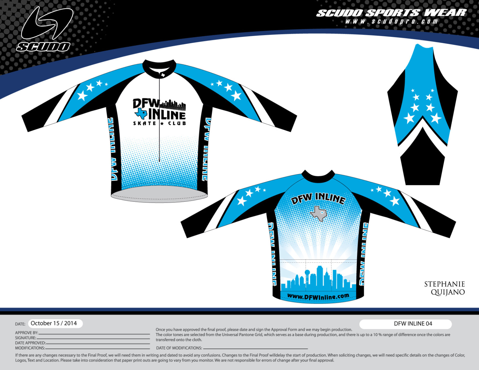 DFW | Amateur Fit | Long Sleeve Cycling Jersey | 3/4 Zip | 2" extra Length | Men and Women