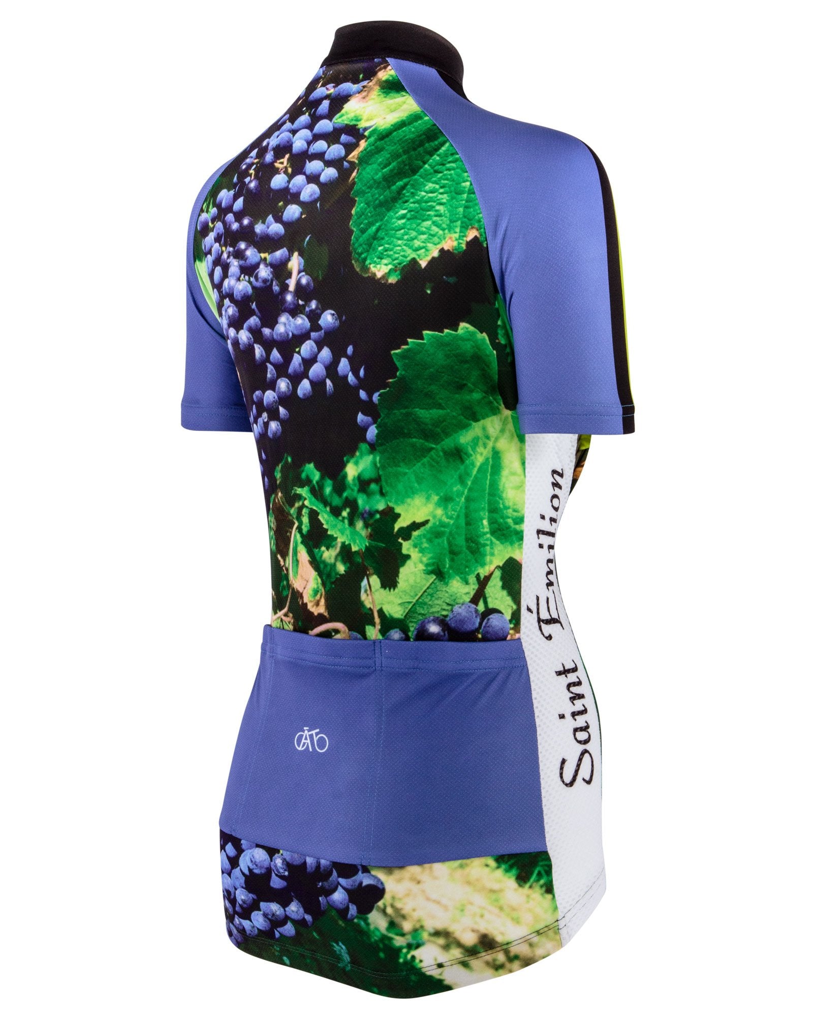AT | Club Fit | Short Sleeve Cycling Jersey Bordeaux - Grapes | WOMEN