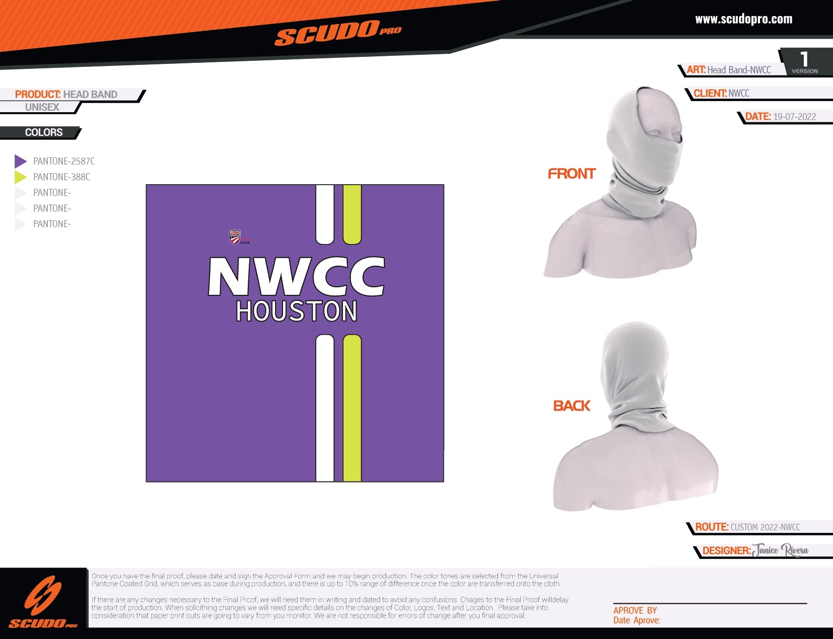 NWCC  | Headband / NeckGaiter | Unisex