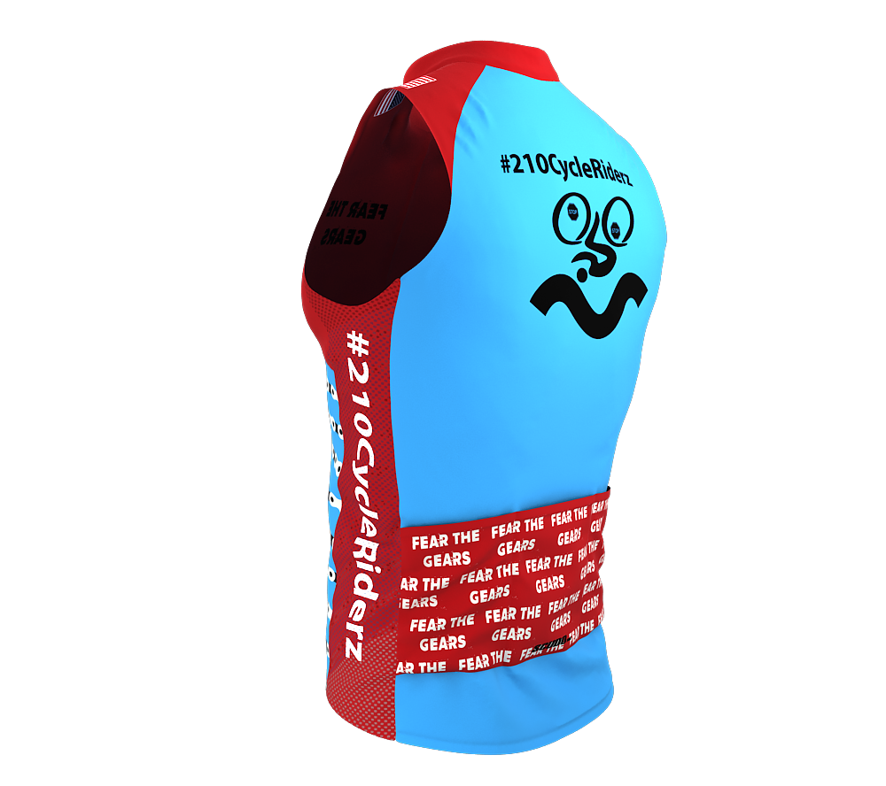 210 CRC | Peloton Fit | Sleeveless Cycling Jersey | Full Zip | Men and Women
