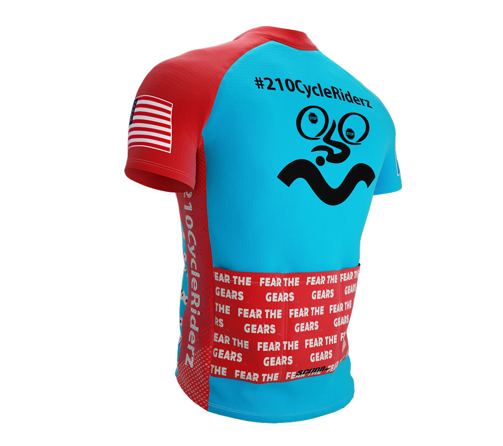 210 CRC | Peloton Fit | Short Sleeve Cycling Jersey | Full Zip | Men and Women