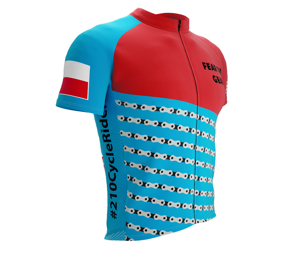 210 CRC | Peloton Fit | Short Sleeve Cycling Jersey | Full Zip | Men and Women