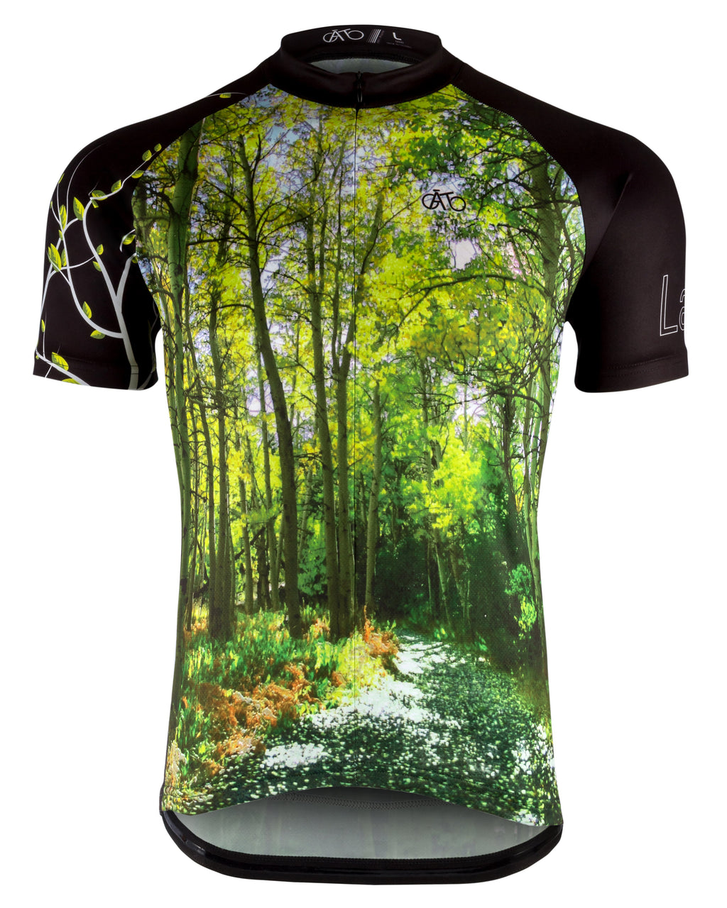AT | Club Fit | Short Sleeve Cycling Jersey Lake Tahoe - Marlette Flume | MEN