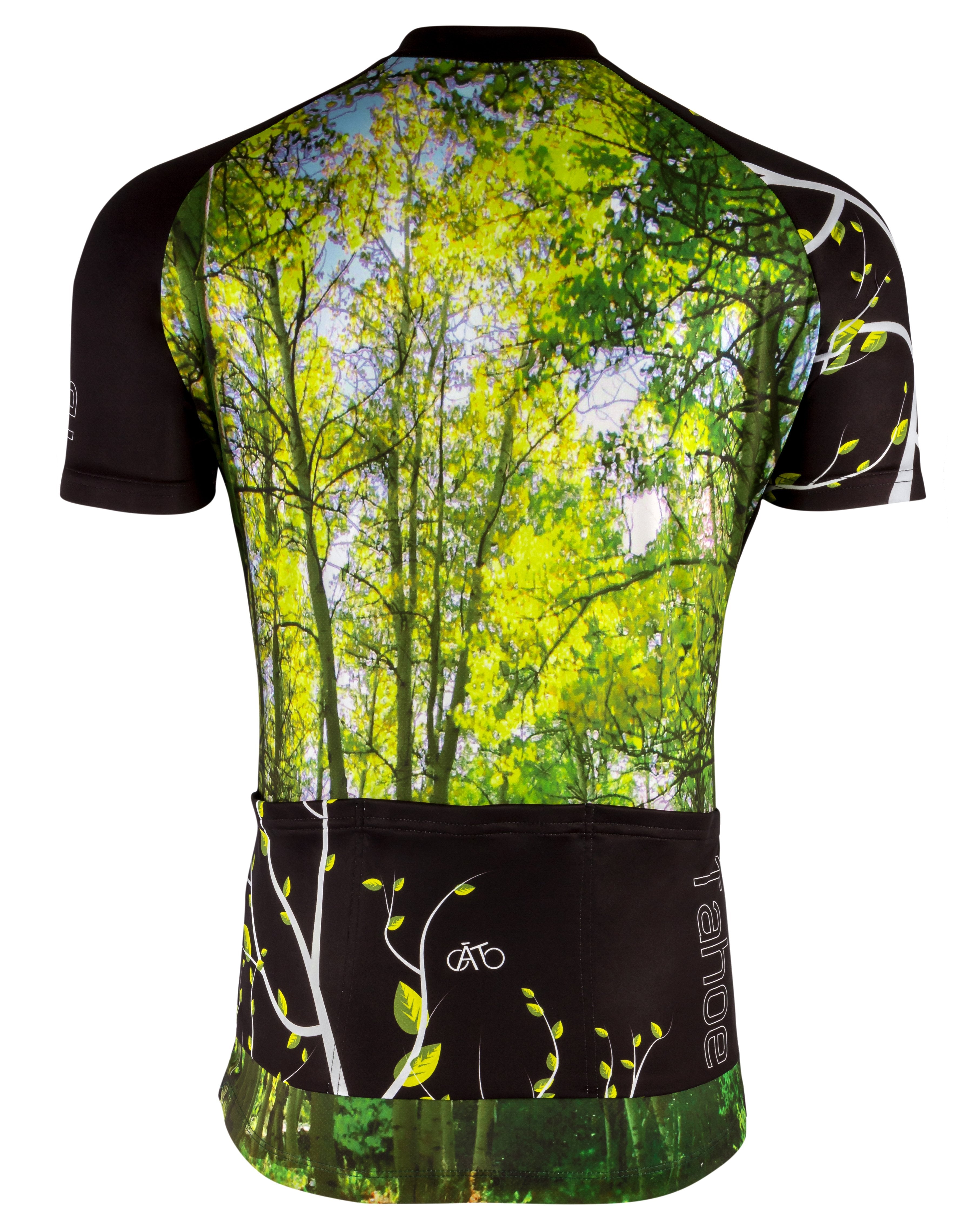 AT | Club Fit | Short Sleeve Cycling Jersey Lake Tahoe - Marlette Flume | MEN