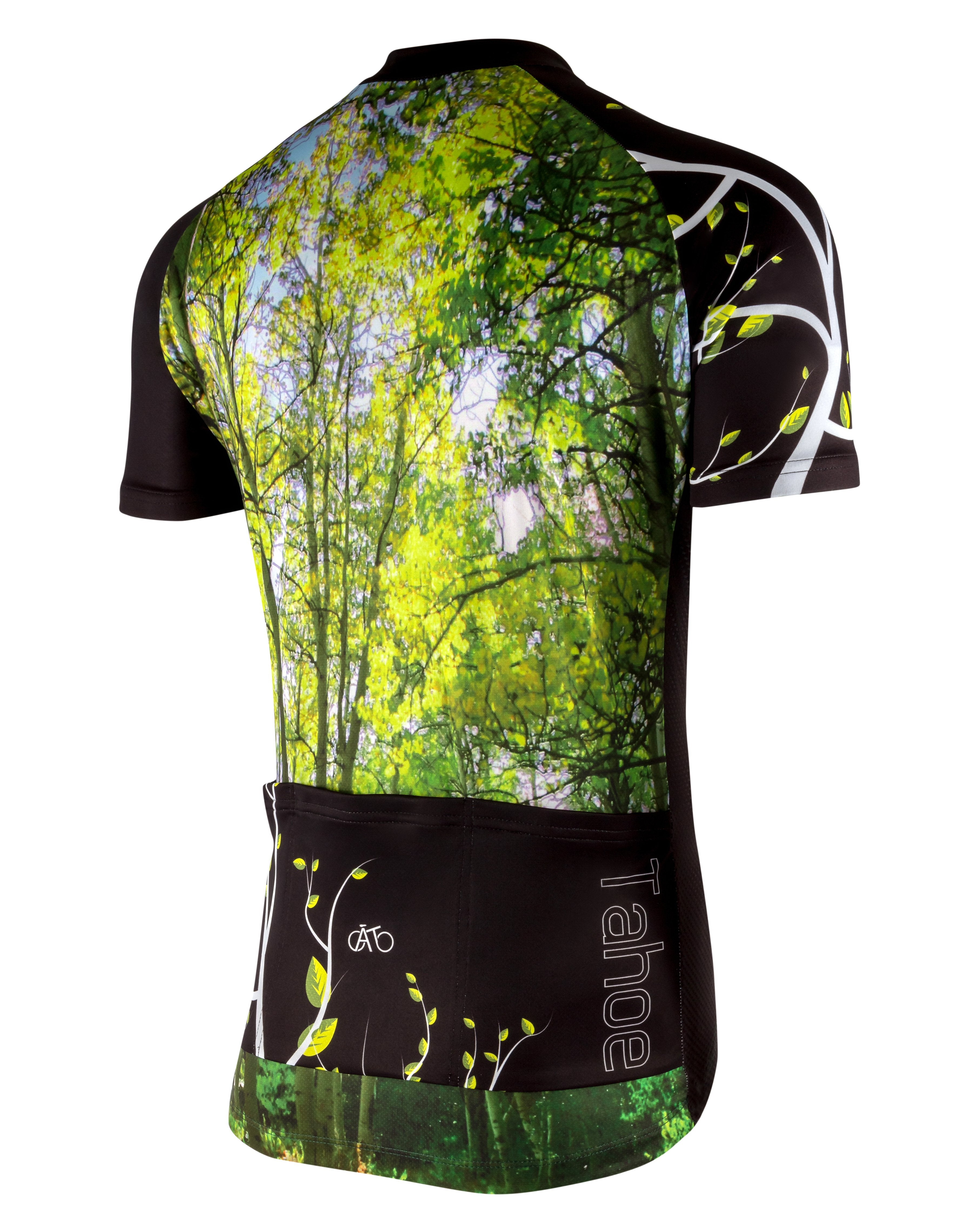 AT | Club Fit | Short Sleeve Cycling Jersey Lake Tahoe - Marlette Flume | MEN