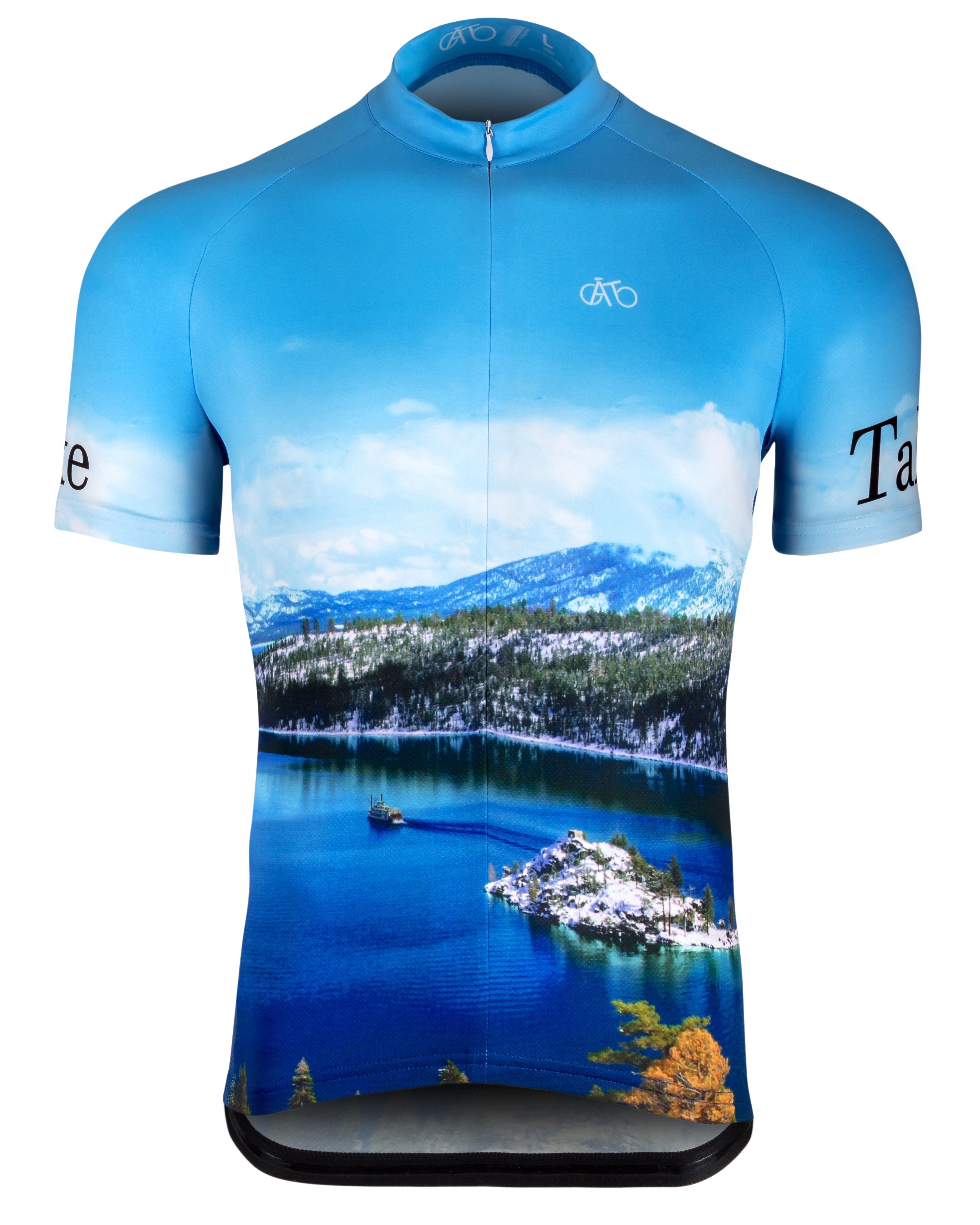 AT | Club Fit | Short Sleeve Cycling Jersey Lake Tahoe - Emerald Bay | WOMEN