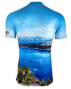 AT | Club Fit | Short Sleeve Cycling Jersey Lake Tahoe - Emerald Bay | MEN